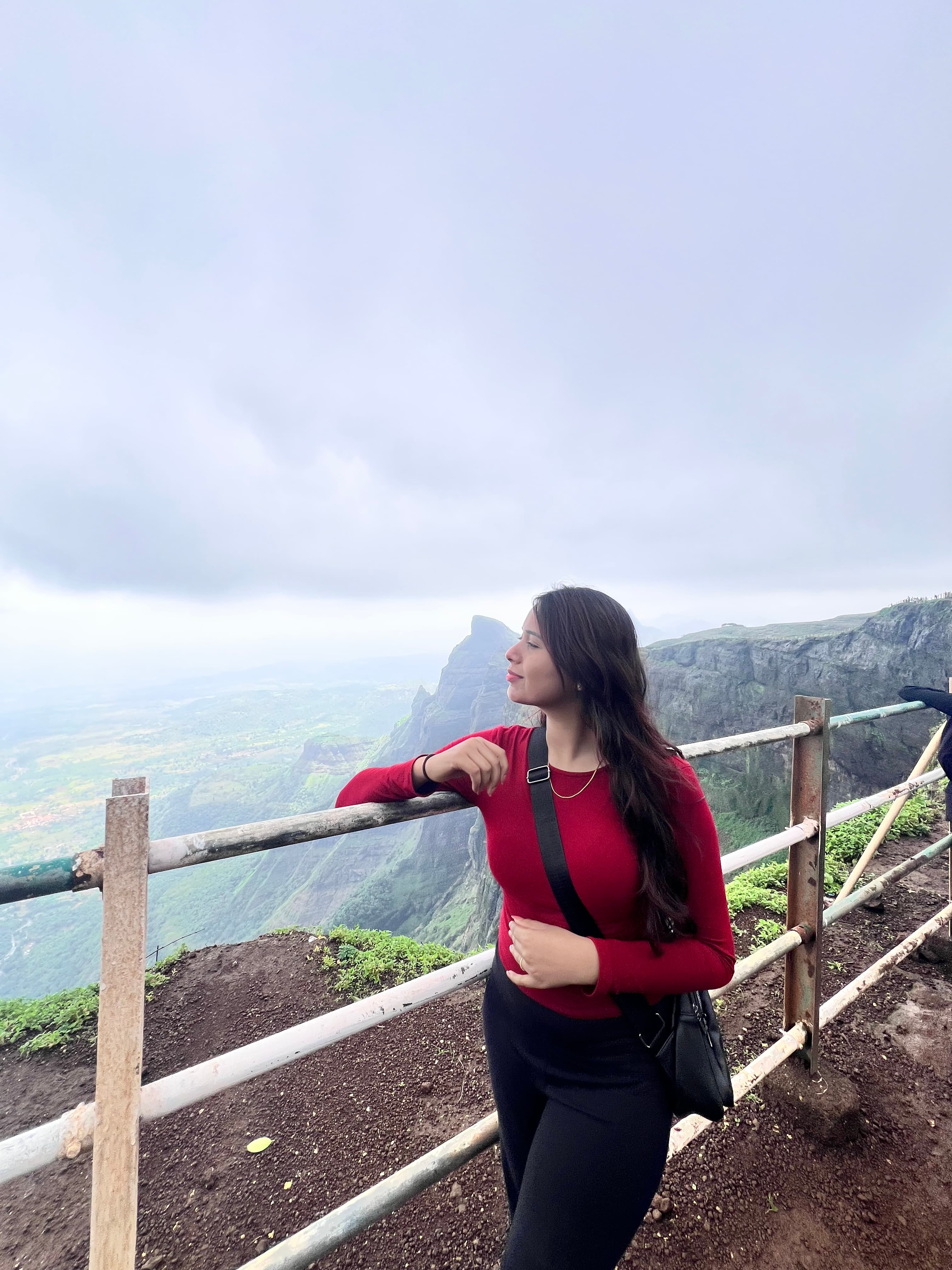 Trekking towards the peak