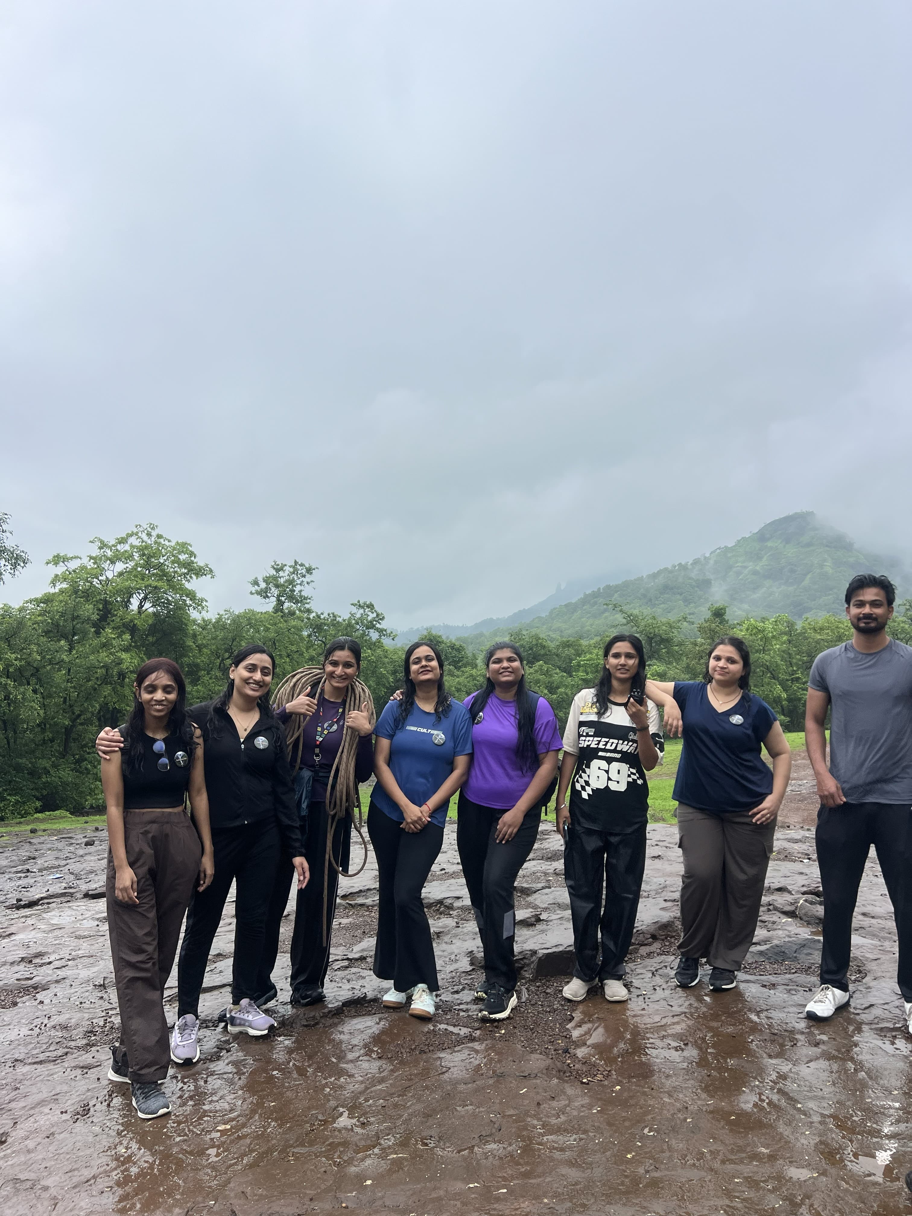 Majestic view of Kalu waterfall