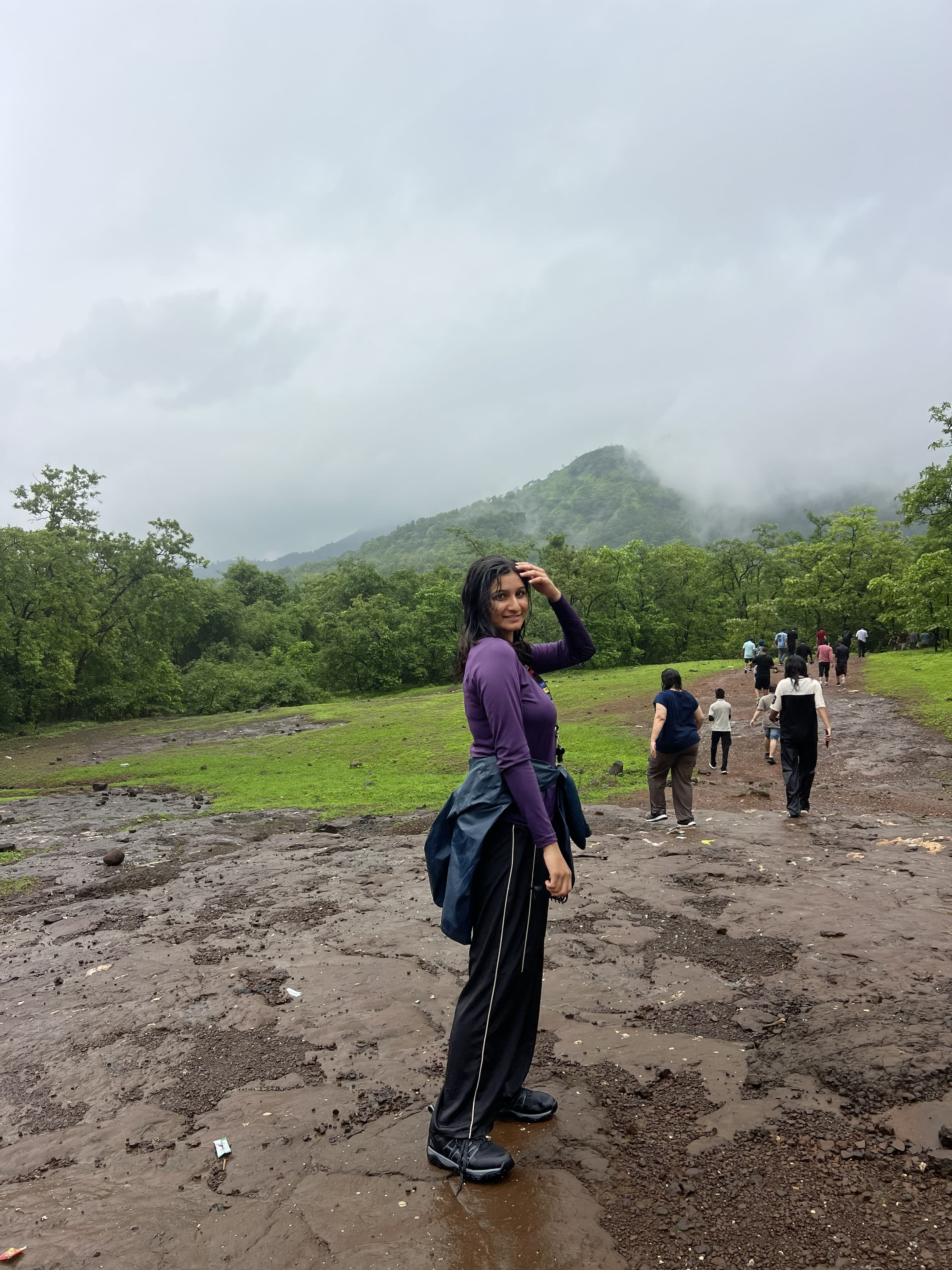 Majestic view of Kalu waterfall