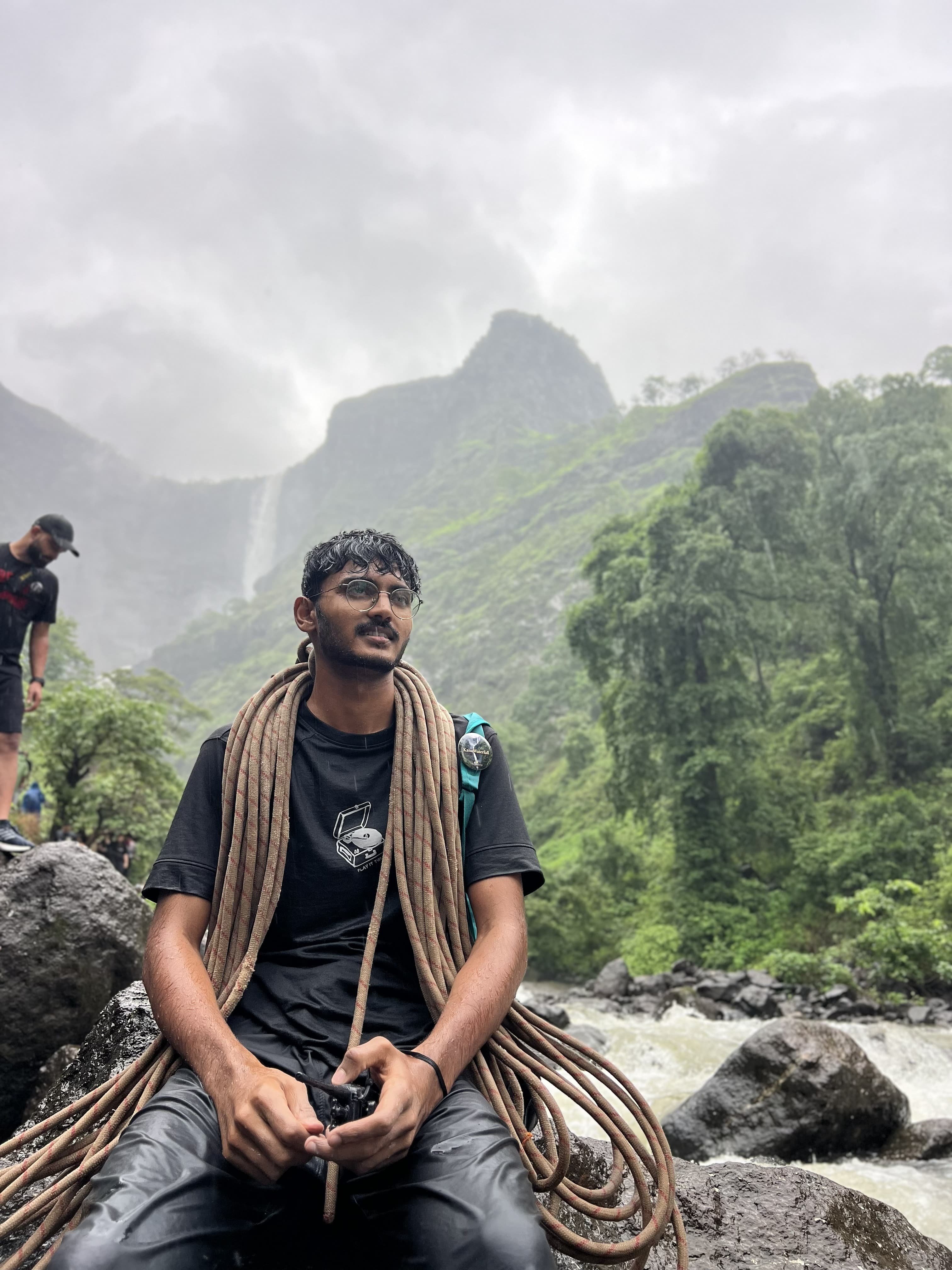 Majestic view of Kalu waterfall