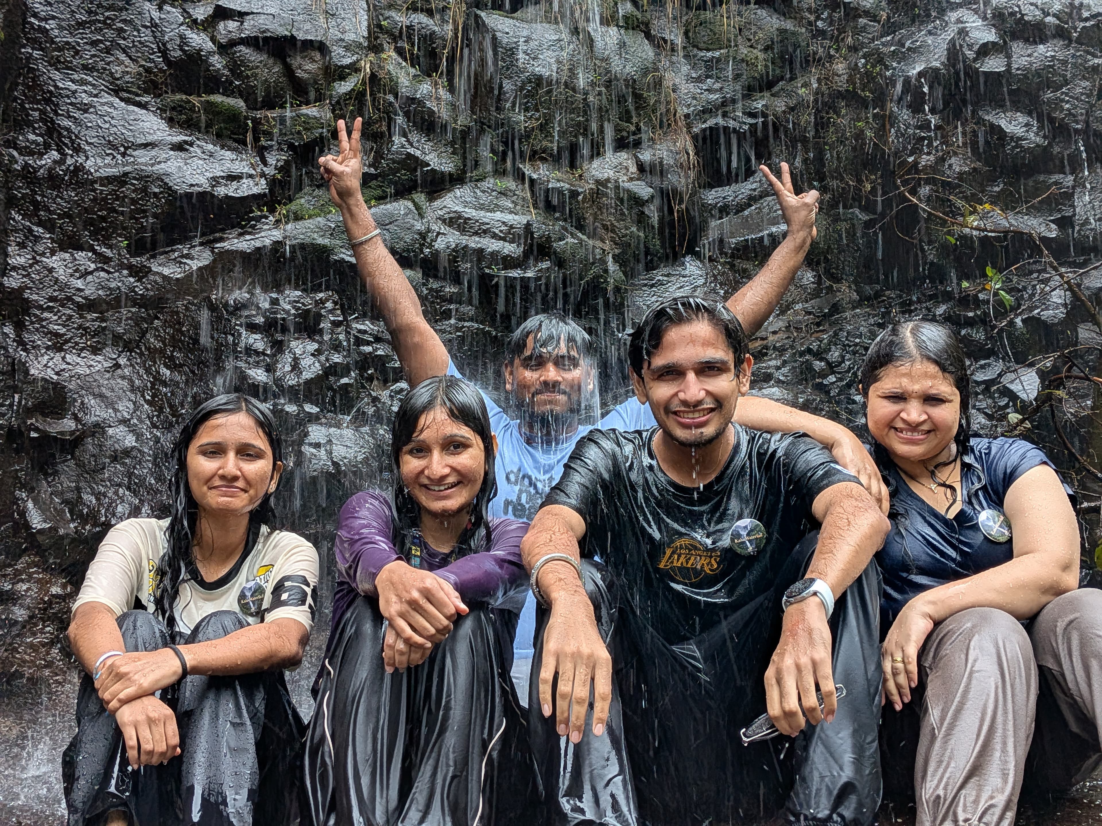 Majestic view of Kalu waterfall