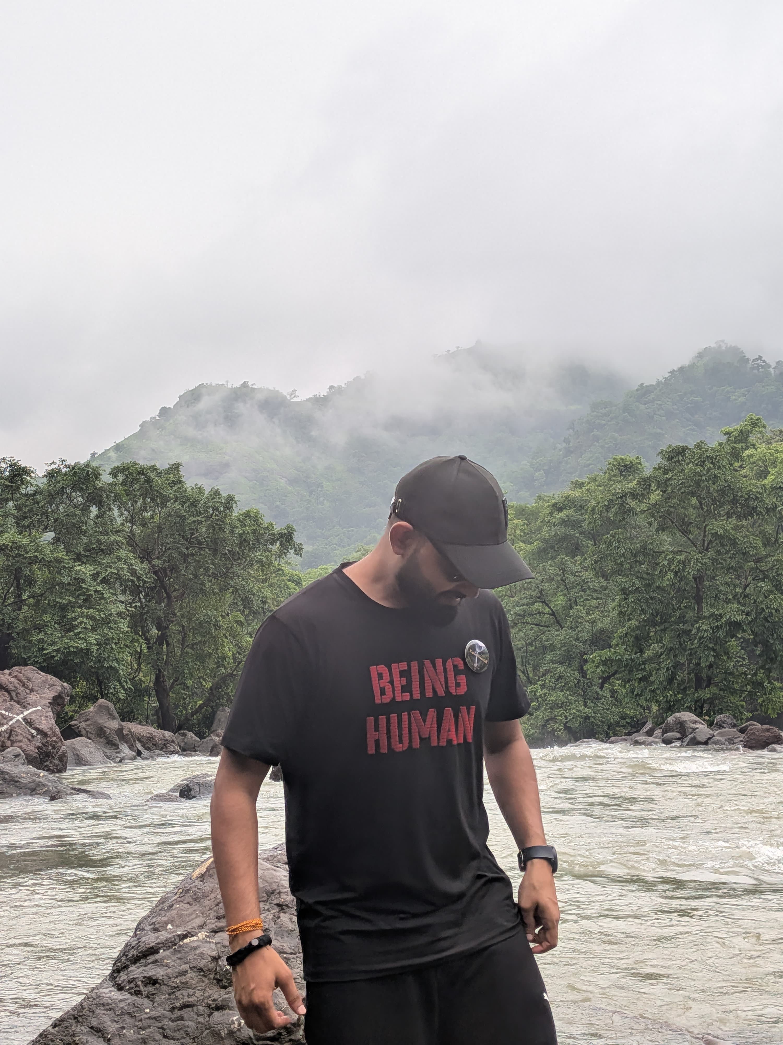 Majestic view of Kalu waterfall